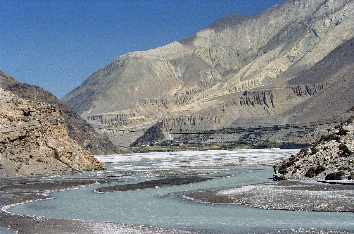 103 Bridge Over Kali Gandaki And Kagbeni 